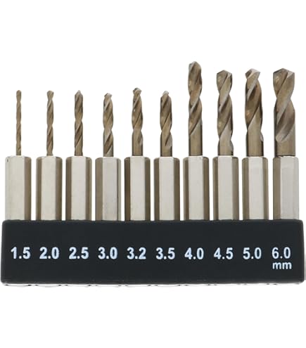 Amazon.co.jp: 大西工業 6角軸鉄工用ドリル(NO.20E) 9mm (金属・金工